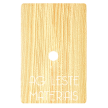 Placa com Furo + Suporte - Novara Especiais Maple